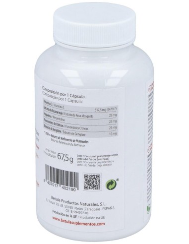 Vita-C 500 90Cap. de Betula