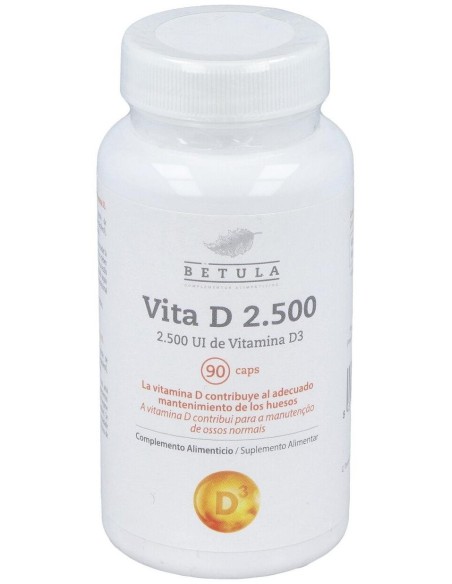 Vita D 2500Ui 90Cap. de Betula