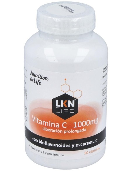 Vitamina C 1000Mg. 90Cap. de Lkn