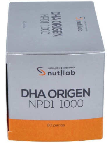 Dha Origen Npd1 1000 Blister 60Perlas. de Nutilab