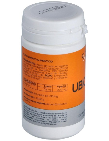 Ubiquinol 100Mg 60Perlas. de Nutilab