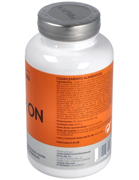 Vigor-On 90Cap. de Nutilab