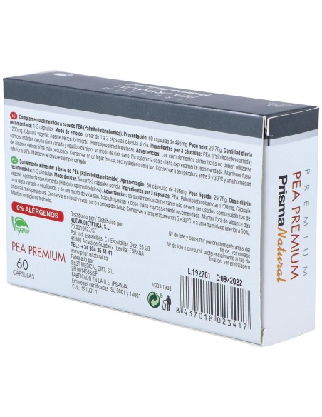 Pea Premium 60Cap. de Prisma Natural
