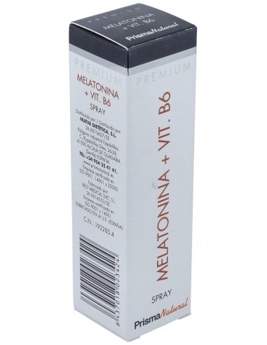 Melatonina + Vit B6 50 Ml Spray Bucal   de Prisma Natural