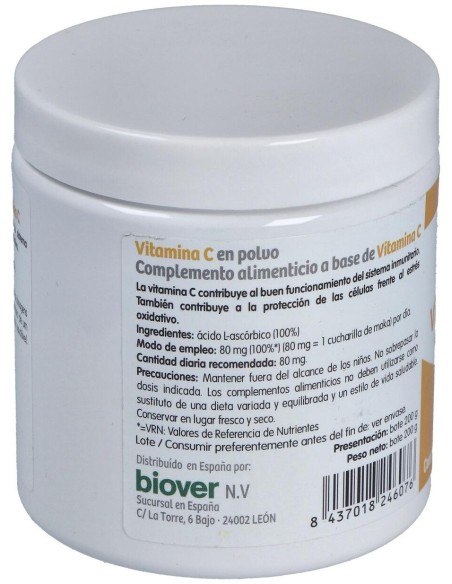 Vitamina C Po 200Gr. de Biover