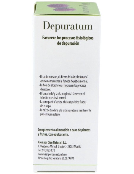Depuratum 200Ml. de Cien Por Cien Natural