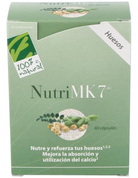 Nutrimk7 Huesos 60Cap. de Cien Por Cien Natural