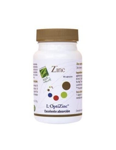Zinc 90Cap. de Cien Por Cien Natural