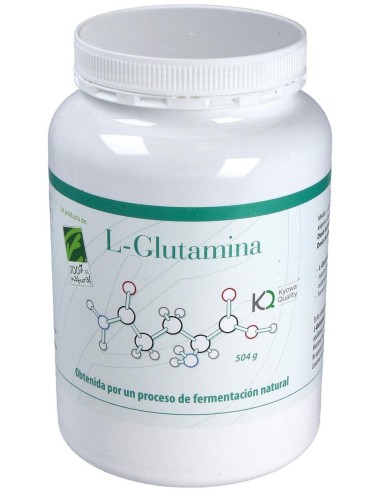 L-Glutamina Polvo 504Gr. de Cien Por Cien Natural
