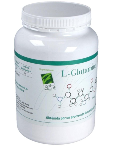 L-Glutamina Polvo 504Gr. de Cien Por Cien Natural