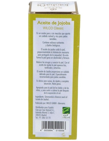 Aceite De Jojoba 100Ml. de Cien Por Cien Natural