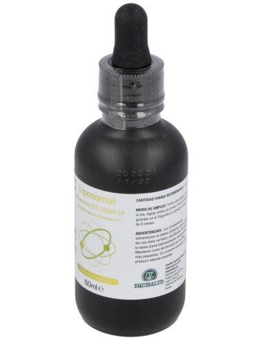 Lipolife Liposomal Vitamina D3 1000Ui 60Ml. de Equisalud