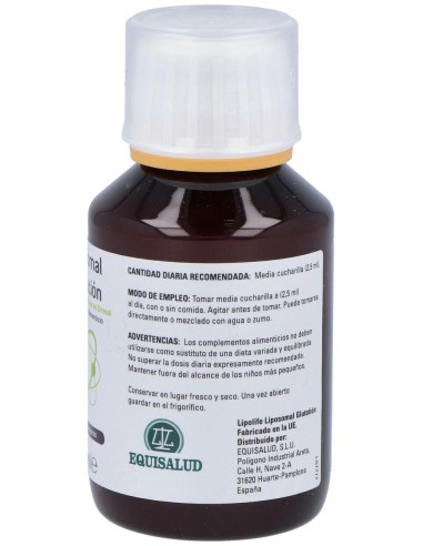 Lipolife Liposomal Glutation 100Ml. de Equisalud