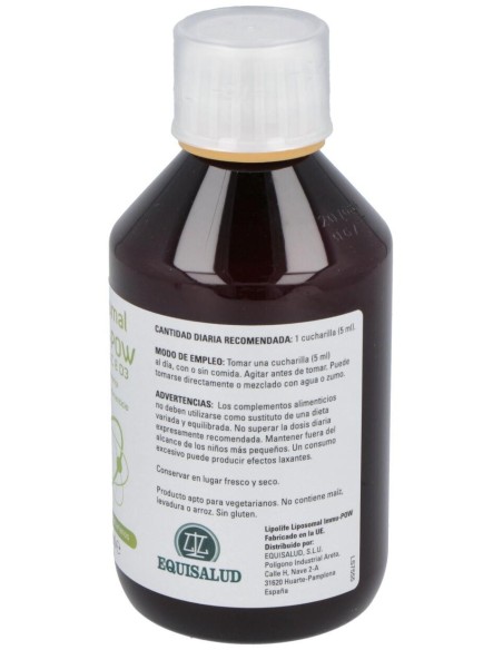 Lipolife Liposomal Immu-Pow 250Ml. de Equisalud