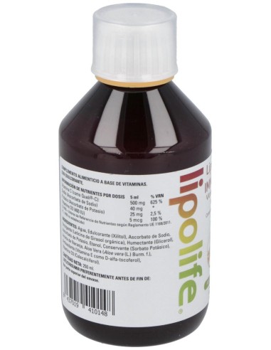 Lipolife Liposomal Immu-Pow 250Ml. de Equisalud