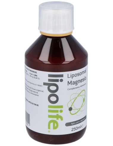 Lipolife Liposomal Magnesio 250Ml. de Equisalud