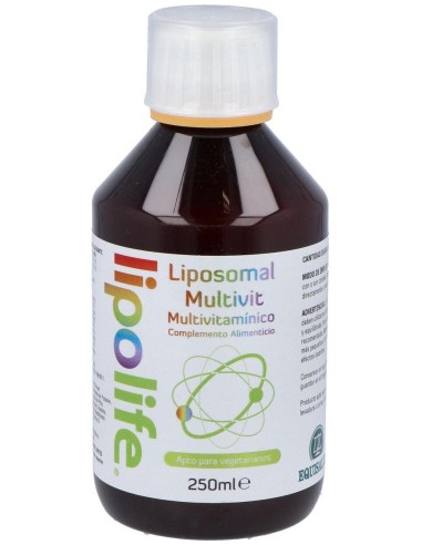 Lipolife Liposomal Multivit 250Ml. de Equisalud