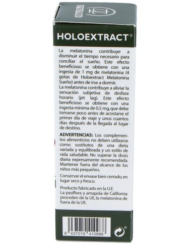 Holoextract Melatonina Sueño 50Ml. de Equisalud