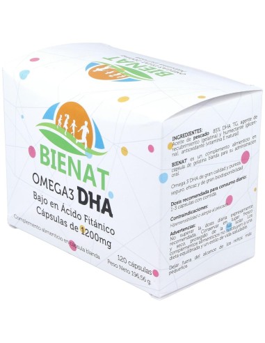 Bienat Dha Omega 3 1000Mg 120Cap. de Bienat