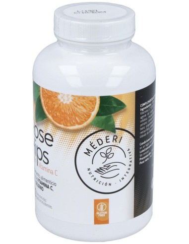Rose Hips Vit. C + Zn + Se 200Comp. de Mederi Nutricion Integrativa