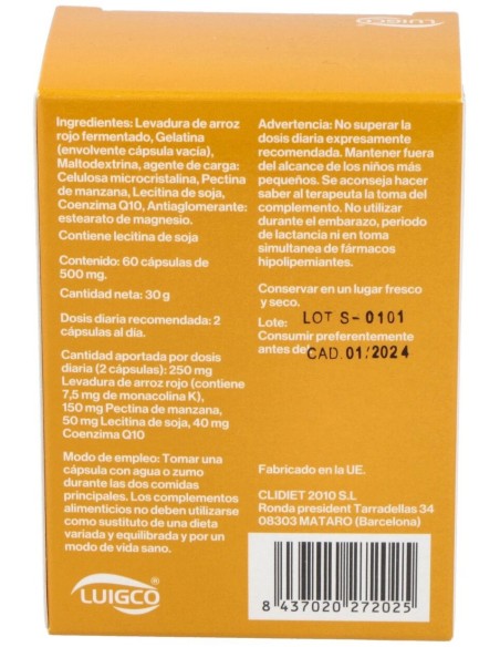 Luigcol Plus 60Cap. de Luigco