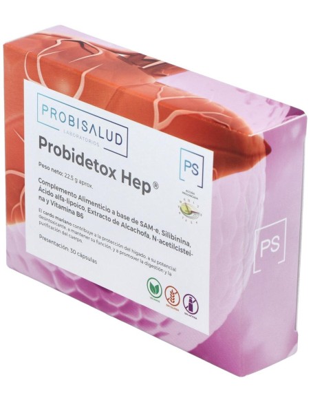 Probidetox Hep 30Cap. de Probisalud