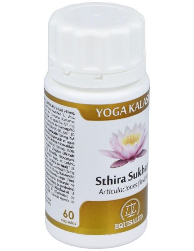 Yoga Kalash Sthira-Sukham Articulaciones  60Cap. de Equisalud
