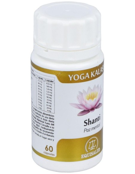 Yoga Kalash Shanti Paz Mental 60Cap. de Equisalud
