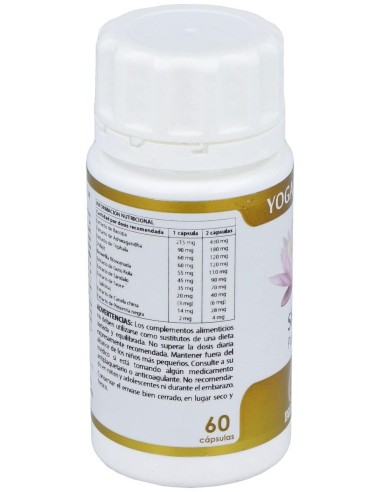Yoga Kalash Shanti Paz Mental 60Cap. de Equisalud