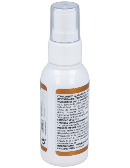 Holovit Vitamina D3 Spray 50Ml. de Equisalud