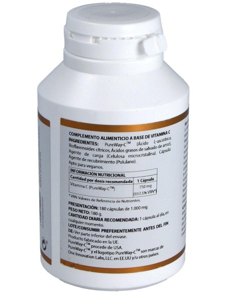 Holovit Pure Way-C 180Cap. de Equisalud