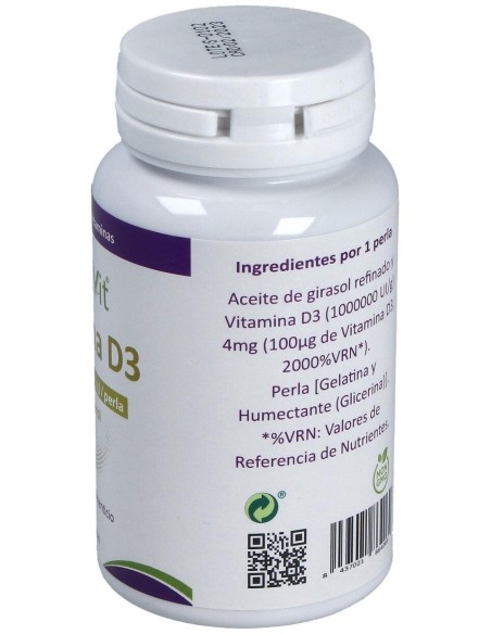 Nutravit Vitamina D3 120Perlas de Nutravit