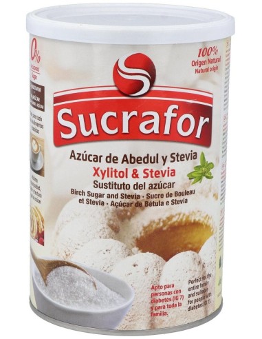 Sucrafor (Azucar De Abedul Y Stevia) 800Gr Sucrafor