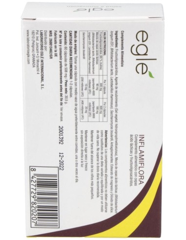 Inflamiflora 60 Caps de Egle