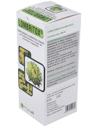 Lombritox 250 Ml de Phytovit