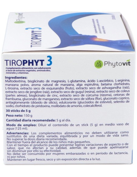Tiro Phyt 3 30Sticks de Phytovit