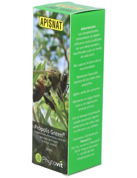 Apisnat Propolis Green 20 Ml de Phytovit