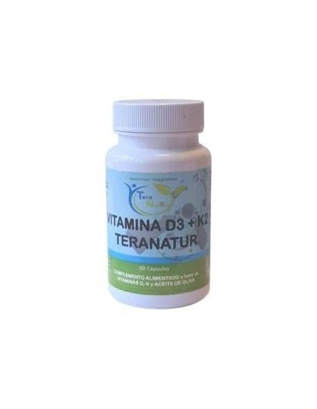 Vitamina D3+K2 60Cap. de Teranatur