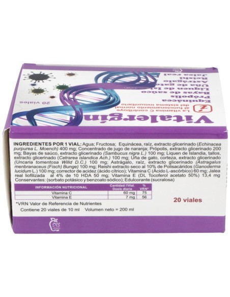 Vitalergin 20Amp. de Dis