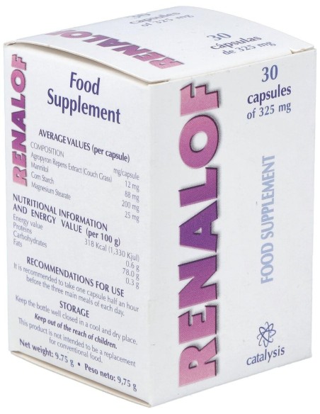 Renalof 30Cap. de Catalysis