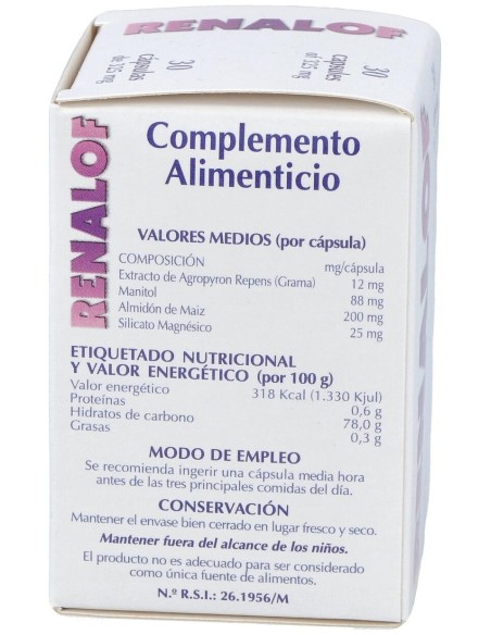 Renalof 30 Capsulas de Catalysis