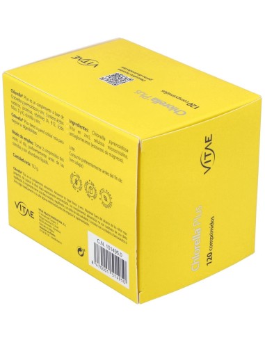 Chlorella Plus 1000Mg. 120Comp. de Vitae