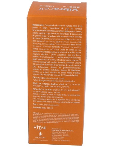 Vibracell 300ml de Vitae