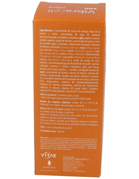Vibracell 300ml de Vitae