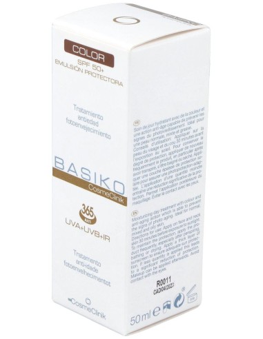 Cosmeclinik Basiko Spf50+ Color 50Ml. de Basiko