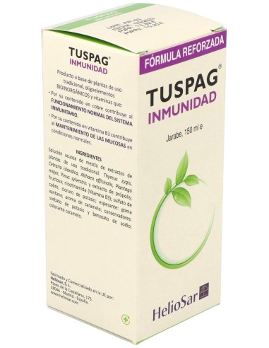 Tuspag Inmunidad 150Ml. de Heliosar