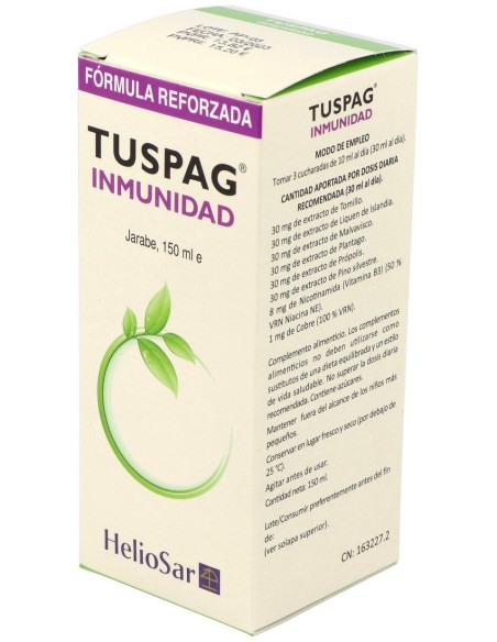 Tuspag Inmunidad 150Ml. de Heliosar