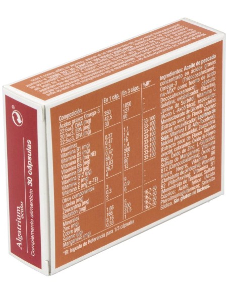 Ocular Algatrium (280 Mg Dha)-30 Perlas de Algatrium