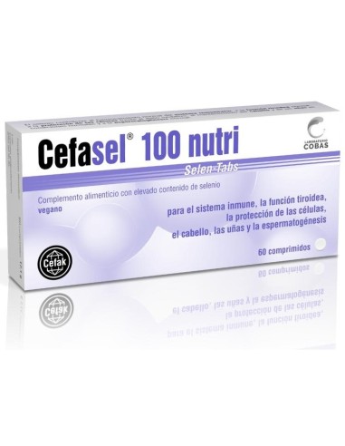 Cefasel 100Nutri 60Comp. de Cefak