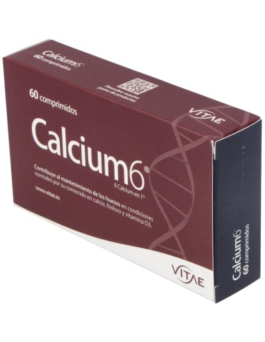 Calcium6 60 comprimidos de Vitae